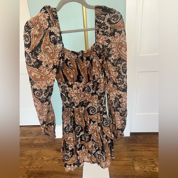 MinkPink Size XS Paisley Paradise Mini Dress - Picture 4 of 5